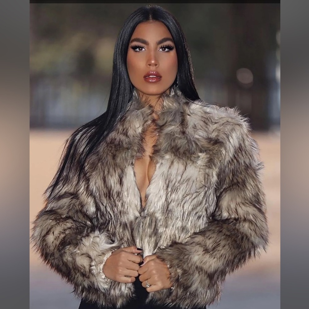 Fashion Nova Faux Fur Jacket